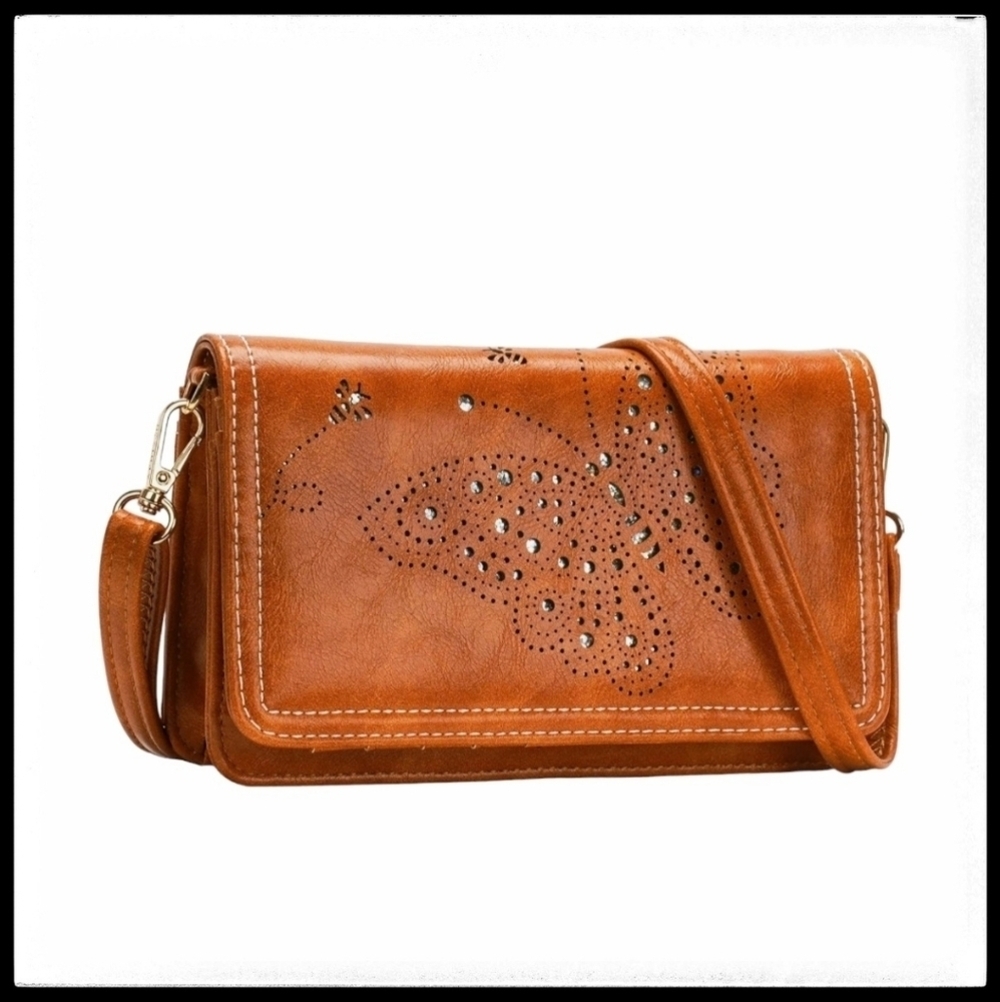 NWOT APHISON Crossbody Bag Wristlet Wallet Phone Purse Shoulder Handbags Vers